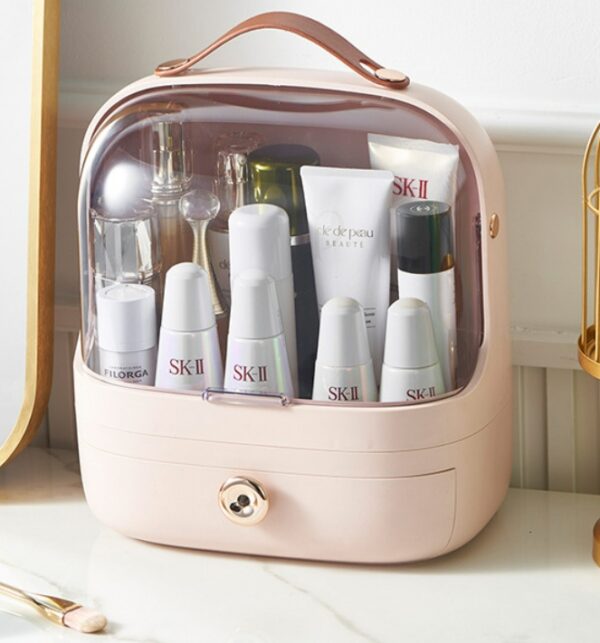 Cosmetics Storage Box Desktop Dustproof Skin Care Products Lipstick Blush - Image 4