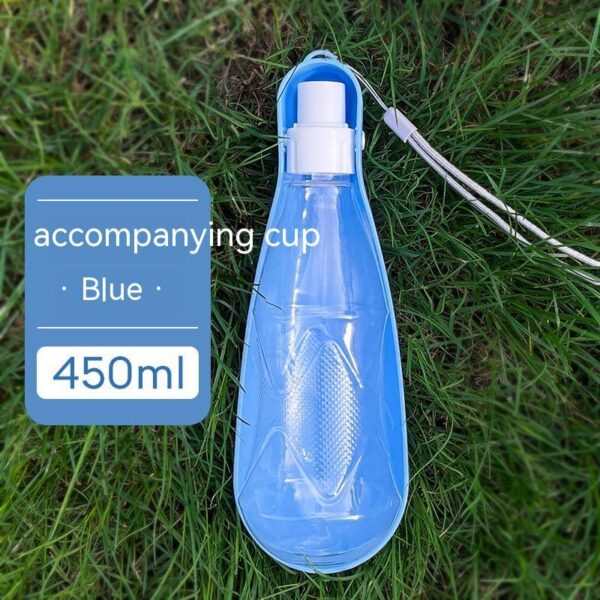 Pet Water Cup Outdoor Portable Folding Dog Water Bottle 550ml Large Capacity Medium To Large Dog Drinking Bottle - Image 6