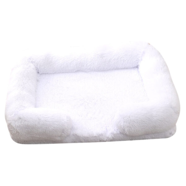 Plush Round Pet Bed Dog Bed Winter - Image 5