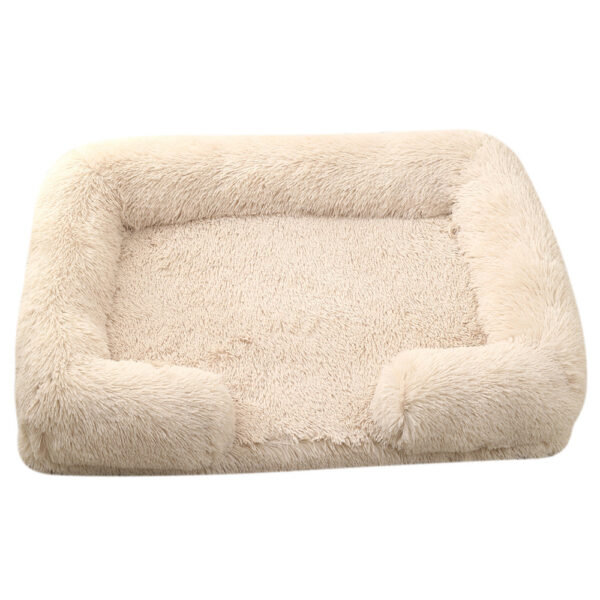 Plush Round Pet Bed Dog Bed Winter - Image 6