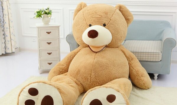 Giant Teddy Bear Plush Toy Huge  Soft Toys  Leather Shell - Image 2