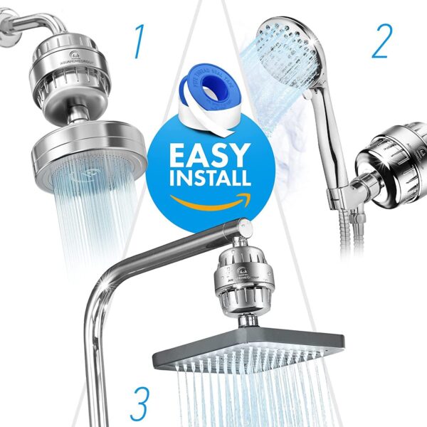 17-layer Shower Filter Active Health Shower Head - Image 2