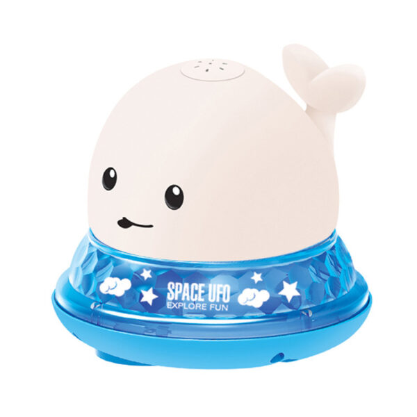 New Baby Bathroom Bath Electric Induction Whale Spray Small Toy - Image 6