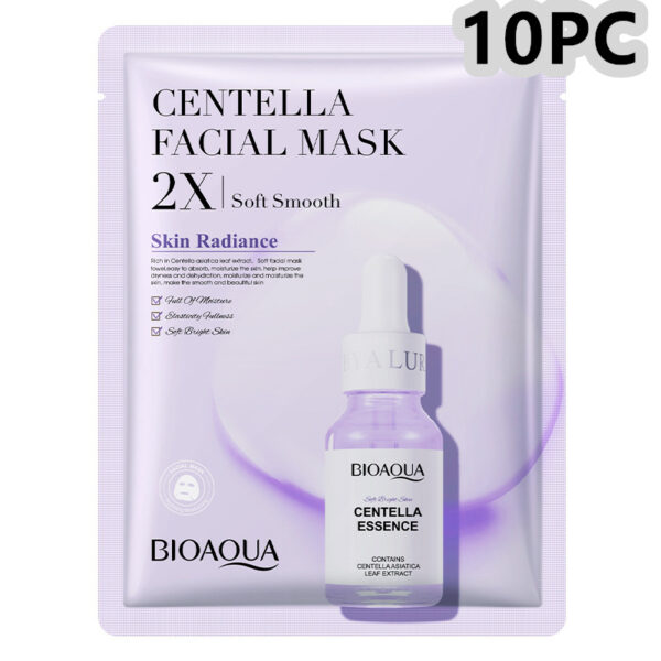 Collagen Face Mask Moisturizing Firming Face Sheet Mask Hyaluronic Acid Facial Masks Beauty Skin Care Gel Skin Care - Image 2