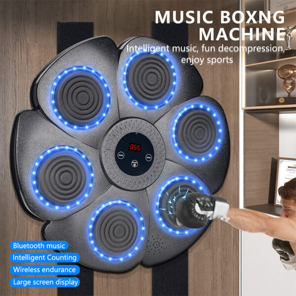 Smart Music Boxing Machine Wall Target Indoor Training Equipment - Image 2