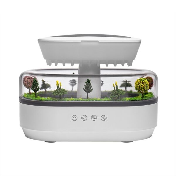 Micro Landscape Aroma Diffuser Household Bedroom Raindrop Humidifier - Image 5